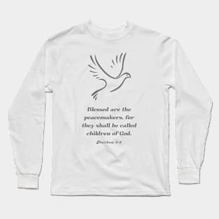 Peacemaker Dove Long Sleeve T-Shirt